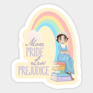 Jane Austen’s Pride KAWAII (2023) Sticker